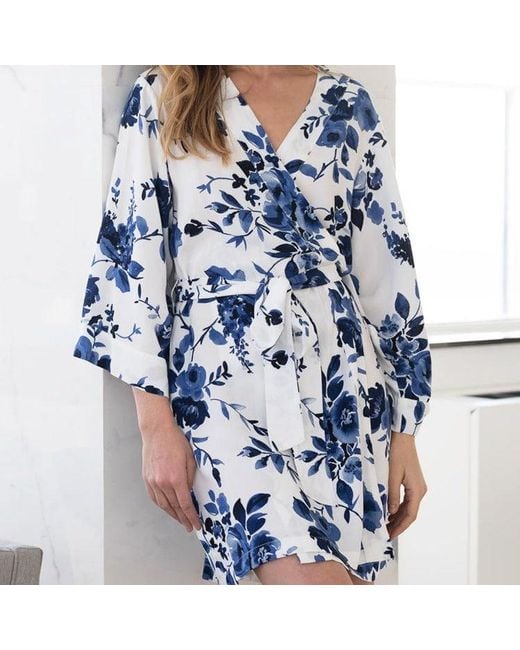 Yumi Kim Blue Dream Lover Floral Robe