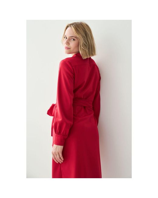 Marianna Déri Red Wrap Dress