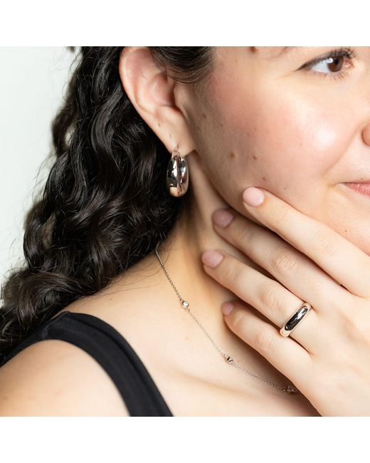 Belinda Jewelz White Nova Mixed Metal Ring
