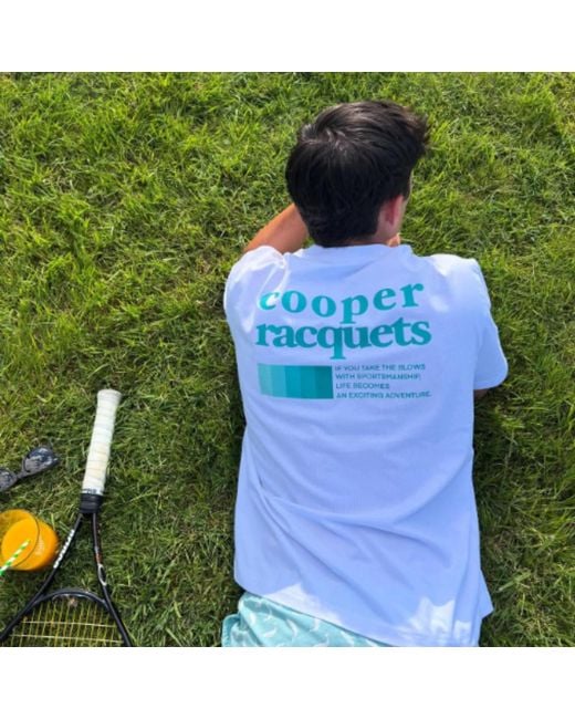 Cooper Racquets Blue Adventure T-Shirt for men