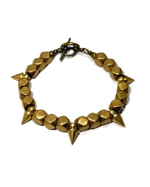 Rachel Nathan Metallic On Point: Indian Brass Bracelet