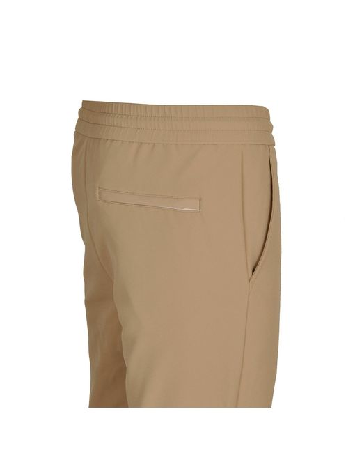 DAVID WEJ Natural Ashford Relaxed Drawstring Trouser for men