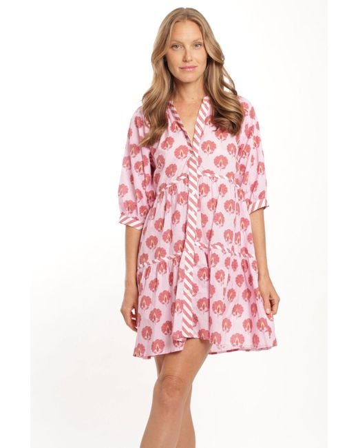 Bindu Pink Carlota Dress