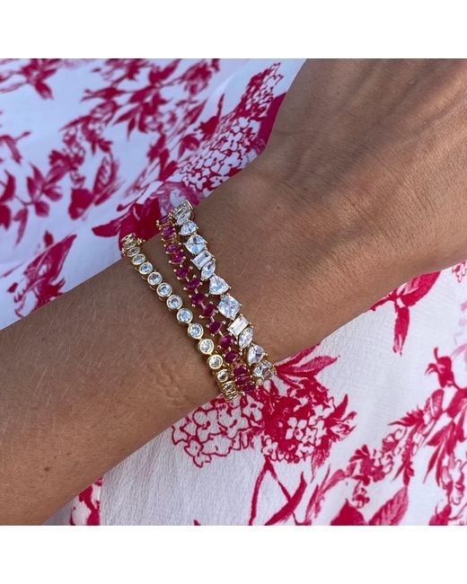 Native Gem Red Duchess Bracelet- Ruby