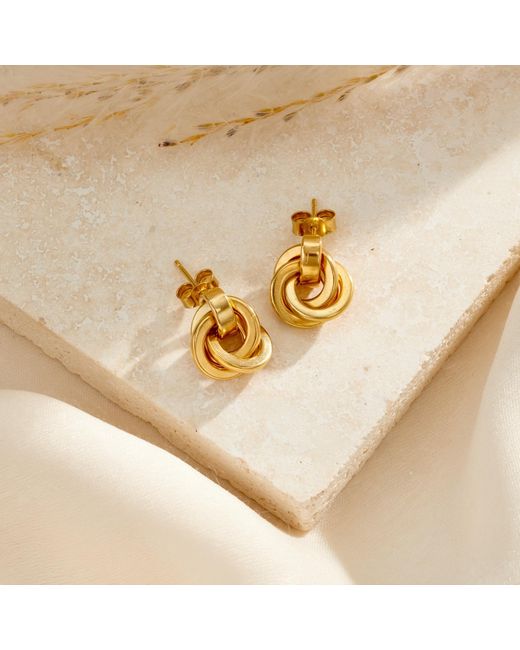 Posh Totty Designs Metallic Baby Russian Charm Stud Earrings