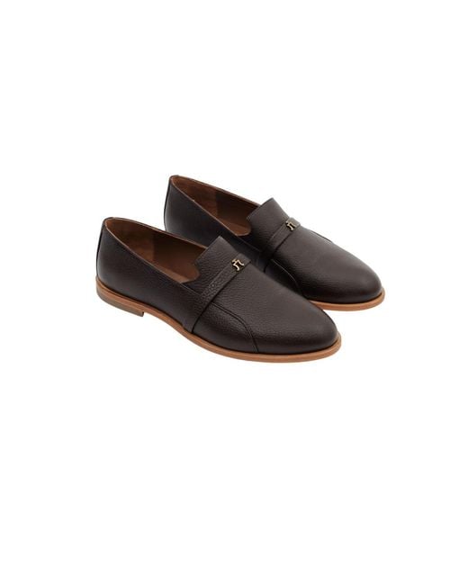 JANE ATELIER Brown Janik Handcrafted Leather Loafer