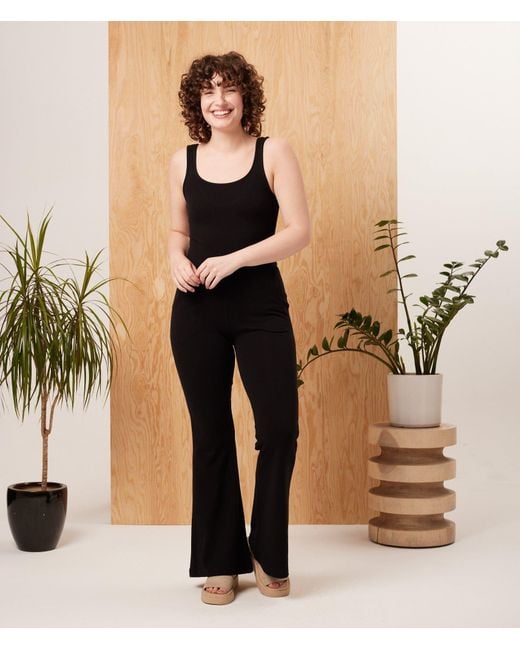 Known Supply Black Form Fitting Jumpsuit