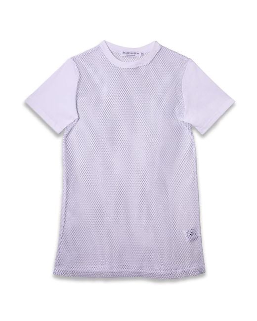 Bradford Row Purple Ivy Mesh Dress –