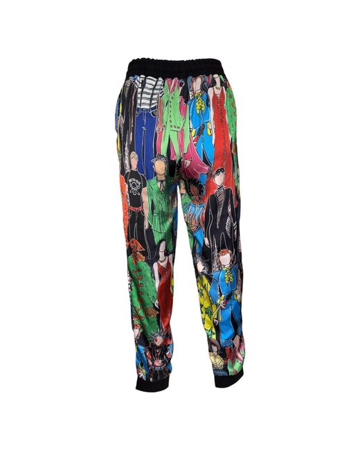 Any Old Iron Blue Printed Heroes Joggers