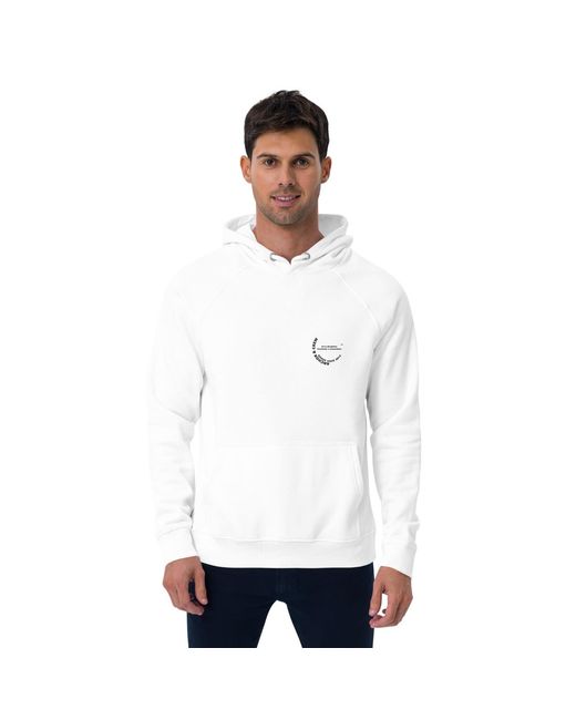 Anchor and Crew White Art & Momentum Creative Standard Organic Cotton Hoodie