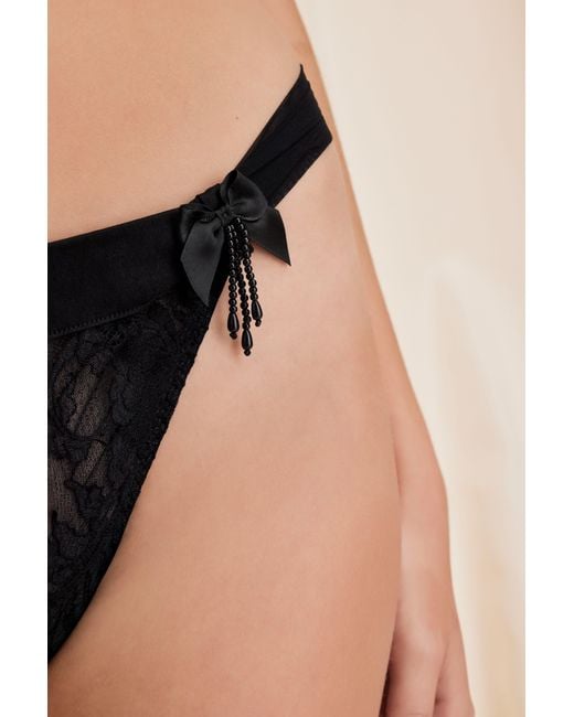 Scarlett Gasque Black Dorothy Thong