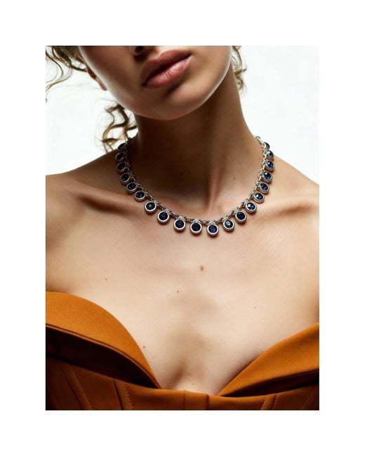 By Virgo Metallic Noctra Necklace