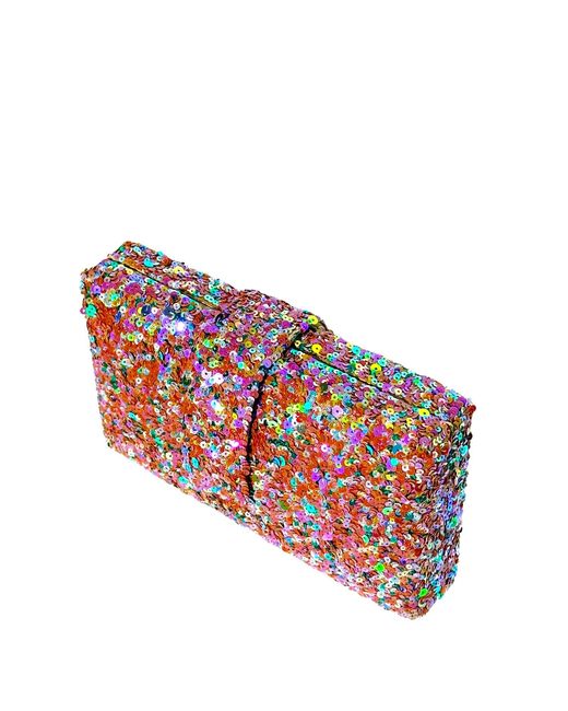 Simitri Pink Nola Kitsch Clutch
