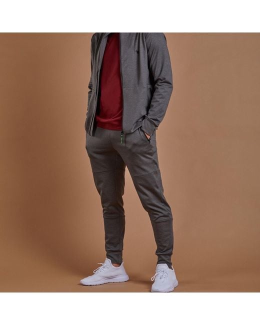 NUMBAT Gray Hybrid Performance Joggers for men