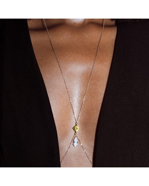 Studio Baloge Multicolor Lumina Mini Body Chain