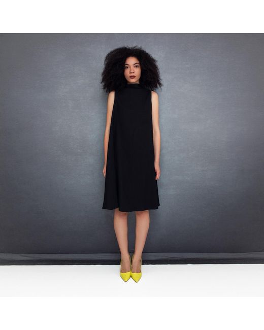Bianca Popp Black Bell Dress Midi