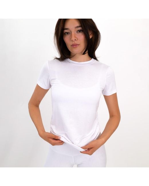 On/Off Essentials White The Everyday Tee