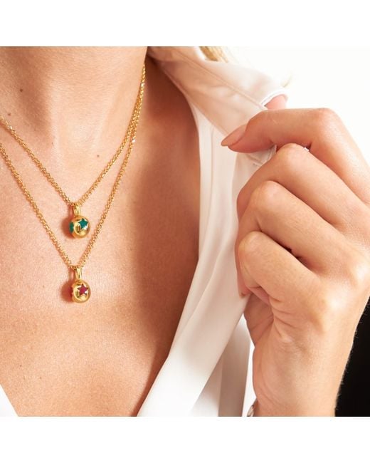 Myrto Katramadou Jewellery Metallic Melina Pendant-Plated- Paw, Heart, Butterfly, Star
