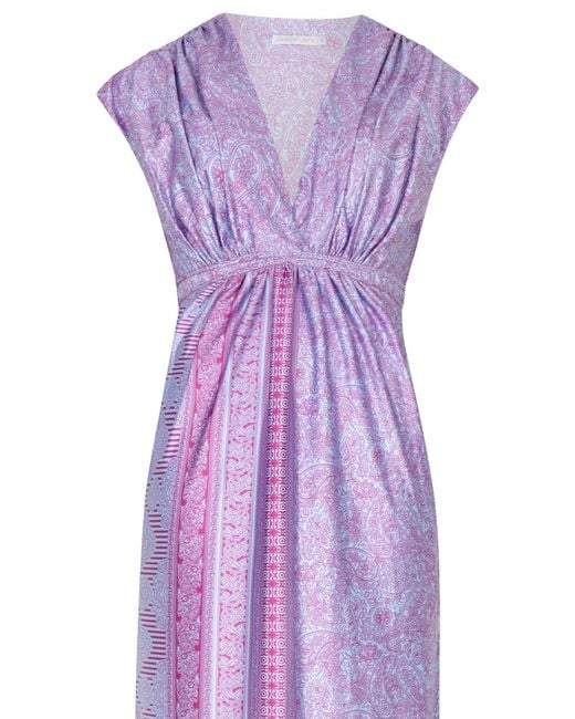 Chic by Lirette Purple Kimono Dress Guna
