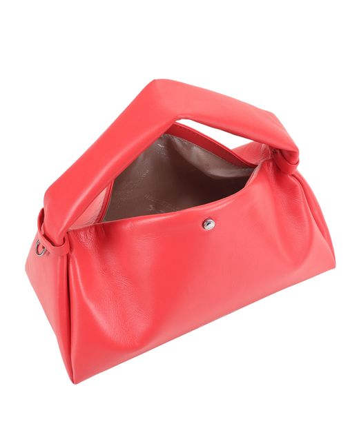 Paul Costelloe Red Molly Leather Crossbody Bag