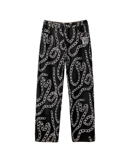 VERYRARE Black Chains Pants for men