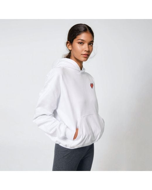 mysimplicated White Cotton Hoodie