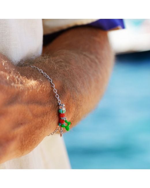 Pinnole Metallic Prickly Cuddles Bracelet