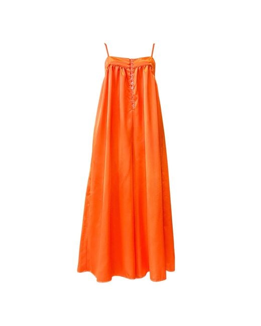Blaise London Orange The Tawny Jumpsuit