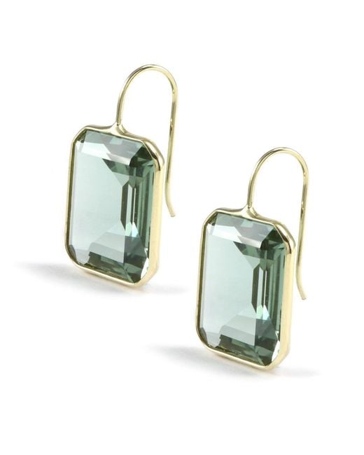 Hye Jane Jewelry Blue Large Gemma Quartz Earrings