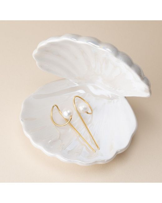 Silver Moon Metallic Sterling Earrings – Moonlight