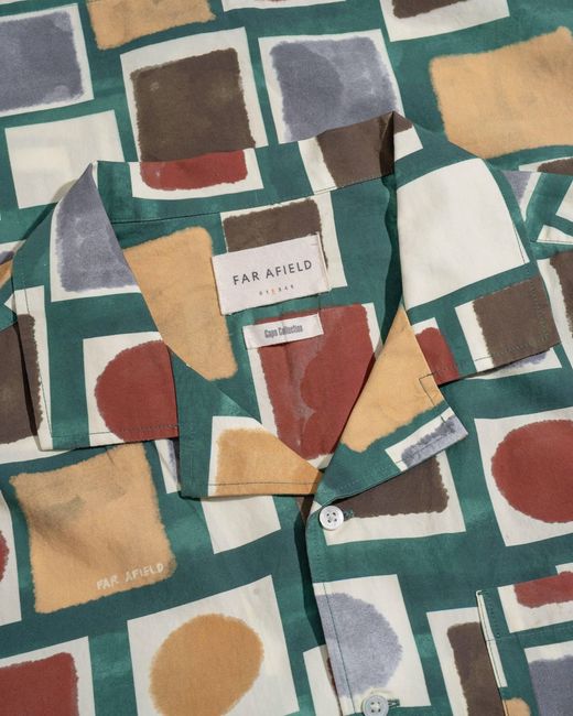 Far Afield Green Rat Pack Shirt for men