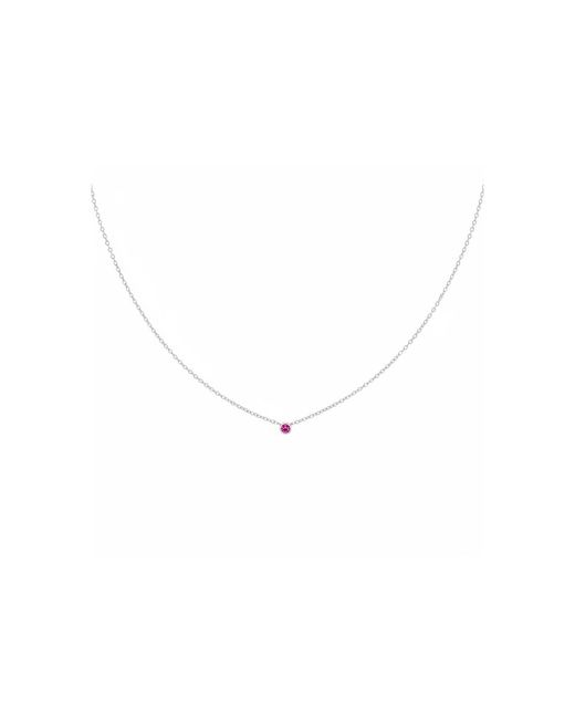 Hillary Alexandria Metallic Sample Sale: Rhodolite Vi Necklace
