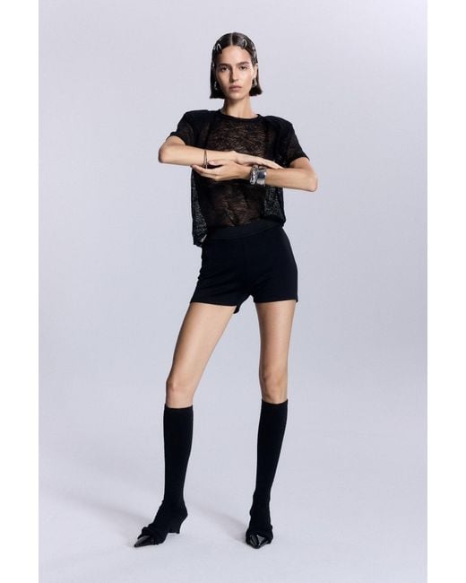 No'design Blue Iris Mini Shorts