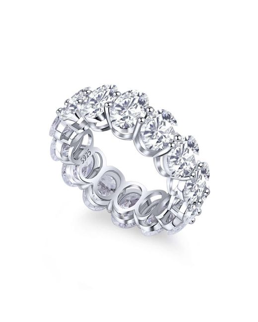 Viviana Halil Metallic The Gio Ring – Sterling Statement For Modern Icons