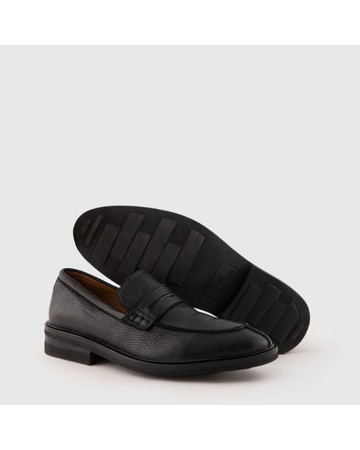 Mariano Shoes Black Restelo Loafer for men