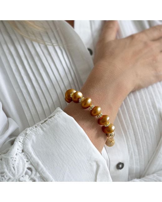 Saule Label Metallic Mika Bracelet