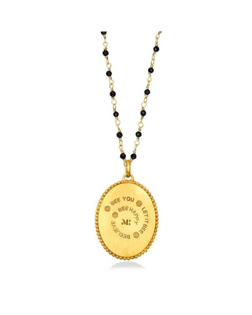 Myrto Katramadou Jewellery Metallic Queen Bee Ruby Necklace