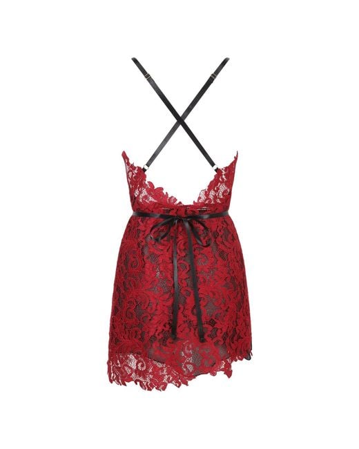 Belle -et-BonBon Red Festival Party Dress Valentina Deep Cherry Lace Wrap Dress Best Seller