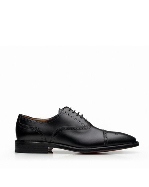 Mariano Shoes Black Lisboa Oxford for men