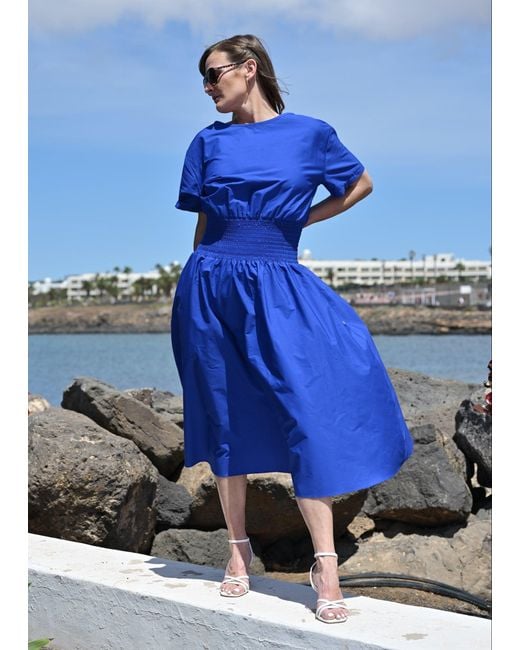 Frock Tales Blue Orchis Dress
