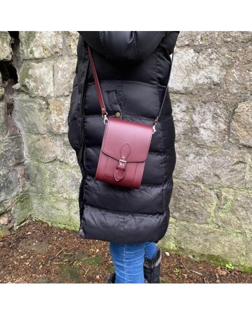 Zatchels Purple Marsala Red