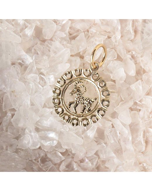 Maya Brenner Metallic Zodiac Necklace