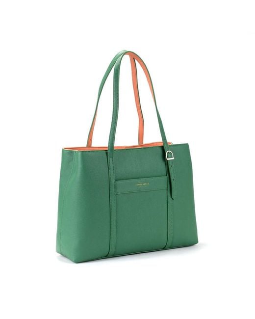 CAMPO MARZIO Roma 1933 Green Blair Shoulder Bag