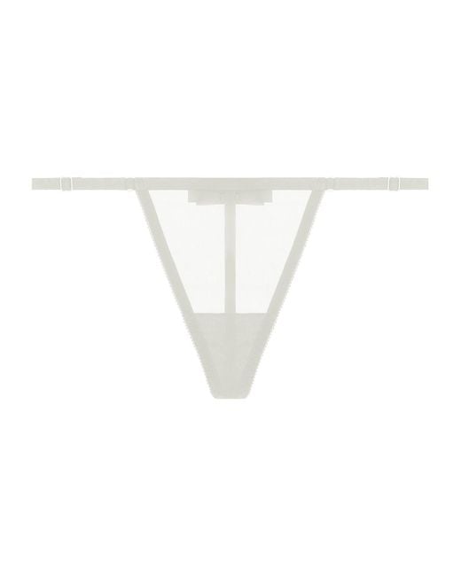 Journelle White Odette Thong Blanc