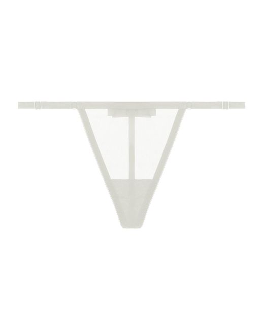 Journelle White Odette Thong Blanc