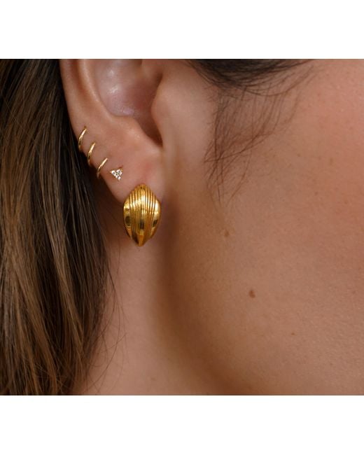 Mickey's Girl Metallic Jorgina Waterproof Earrings