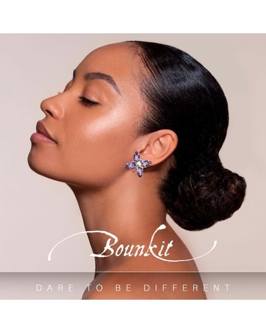 Bounkit Black Los Angeles Earrings Push Back
