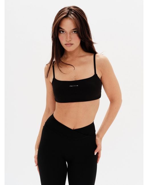 Revyve Active Black Luna Bra