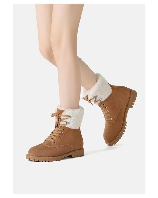 EverAu Australia Brown Sittella Fashion Chunky Boots