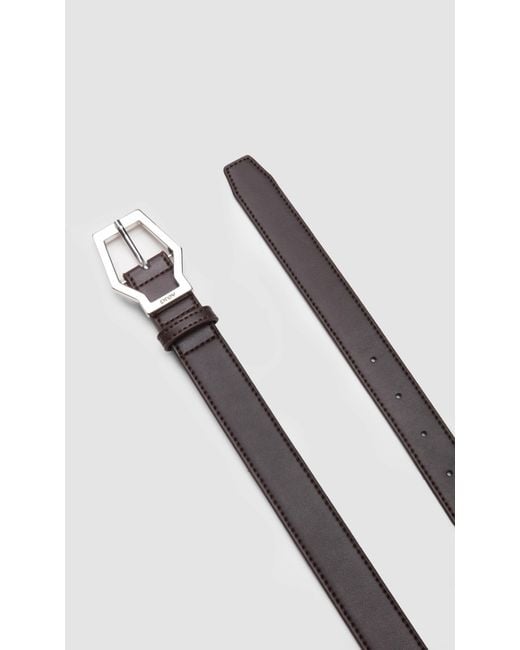 PREVU Brown Karel Belt Midi